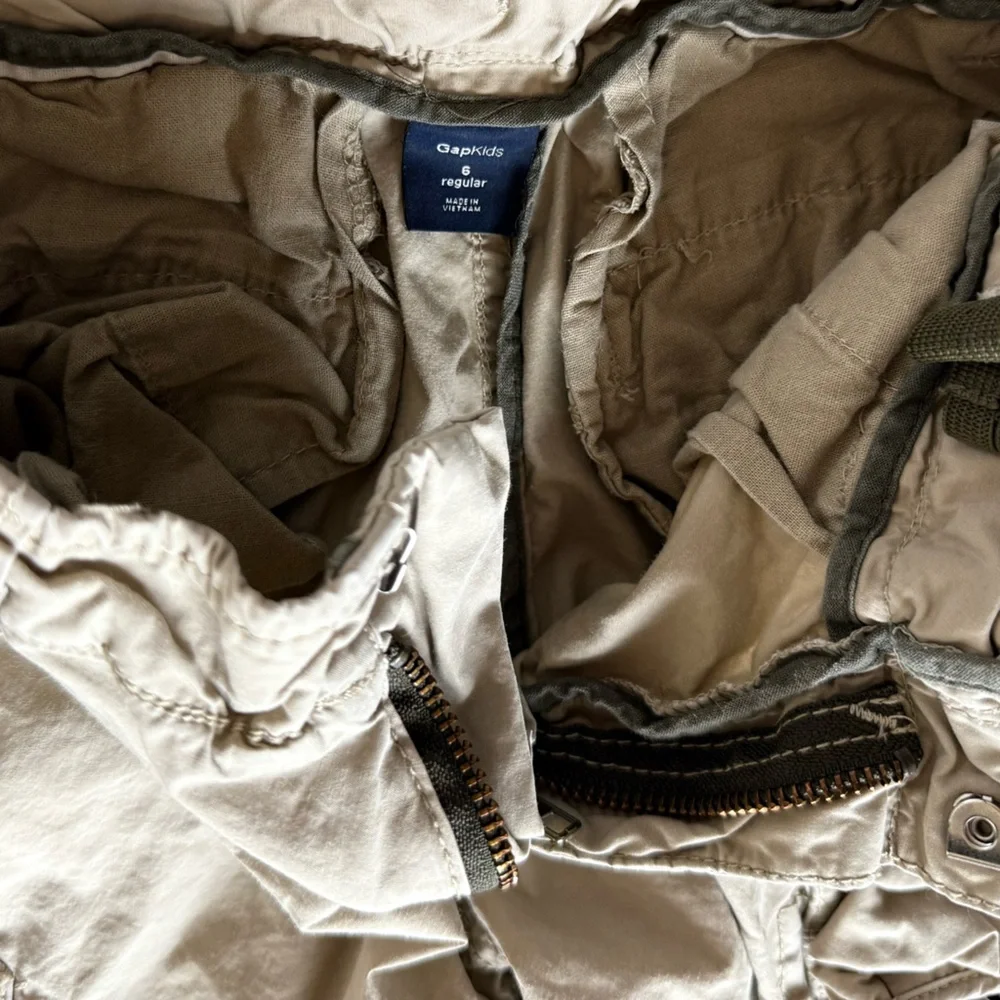 Gap Kids Boys Shorts Size 6 Regular Tan Cargo Shorts
